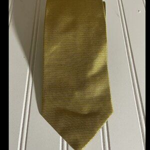NWT Liberty of London Silk Solid Gold Men's Tie